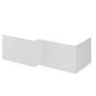 Fairford MDF White L Shape Side Panel, 1700mm
