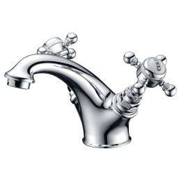 Fairford Winchester Pro Basin Mixer with Push Button Waste