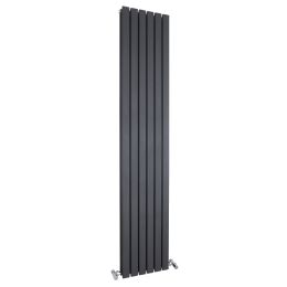 Fairford Hargate Double Panel 1800 x 354mm Anthracite Radiator
