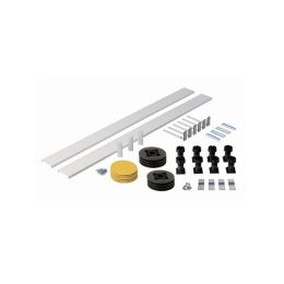 Fairford 1200 x 1200mm Straight Plinth Kit for trays with Side Waste