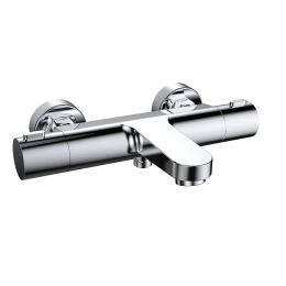 Fairford Aarton Wall Mounted Thermostic Bath Shower Mixer