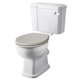Fairford Hexam Close Coupled Toilet, excludes Seat