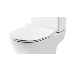 Fairford Sierra D Shape Soft Close Toilet Seat