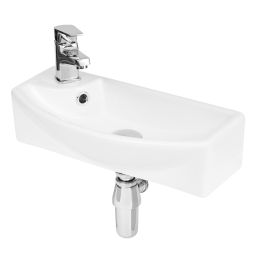 Fairford 450mm Left Hand Wall Hung Basin
