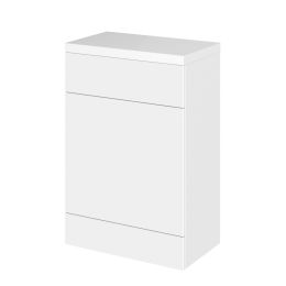 Fairford Union 600mm Full Depth Gloss White WC Unit with Top