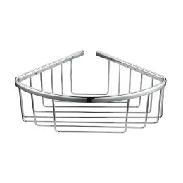 Fairford Chrome Curved Corner Basket
