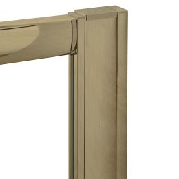 Fairford 6mm Brushed Brass Profile Extension Kit