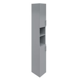 Fairford Connect 300mm Gloss Grey Tall Unit, 1 Drawer