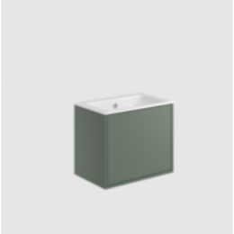Fairford Triste 600mm Reed Green Wall Hung Vanity Unit