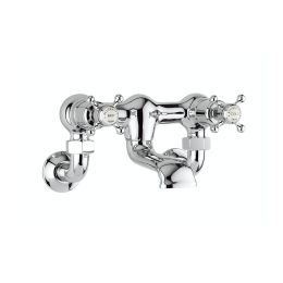 Crosswater Belgravia Chrome Bath Filler with Wall Unions