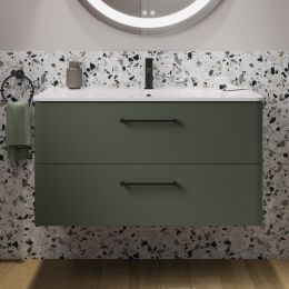 Britton Bathrooms Camberwell 1000mm Wall Hung Vanity Unit