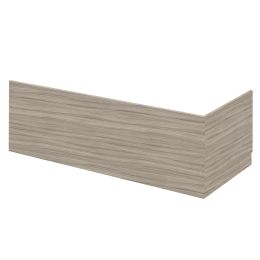 Fairford MDF Driftwood Straight Side Panel w/Plinth, 1700mm