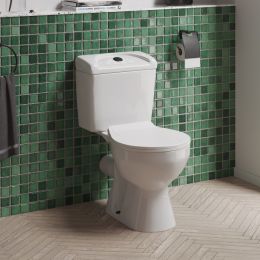 Fairford Duro Close Coupled Toilet with Seat