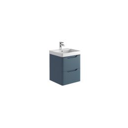 Fairford Meld 500mm Blue Wall Hung Vanity Unit