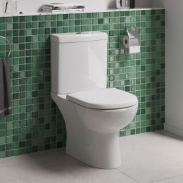 Fairford Kingsly Compact Close Coupled Toilet