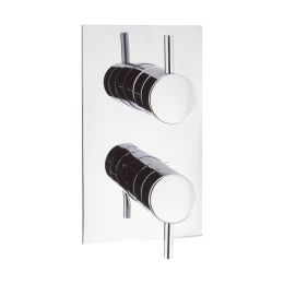 Crosswater Fusion 2 Outlet 2 Handle Concealed Thermostatic Shower