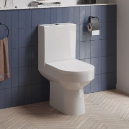 Fairford Gravo Close Coupled Toilet with Soft Close Seat