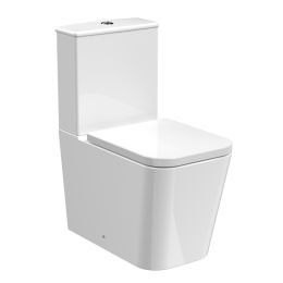 Fairford Grove Pure Rimless Close Coupled Toilet with Soft Close Seat