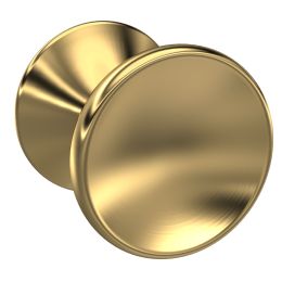Fairford Brushed Brass Round Knob Handle