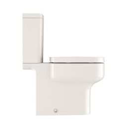 Crosswater Kai S Compact Close Coupled Toilet Open with Cistern & Soft Close Seat