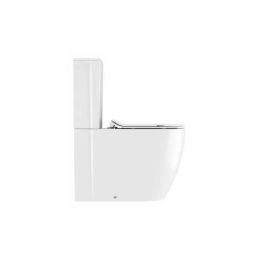 Crosswater Kai X Compact Close Coupled Toilet with Cistern & Soft Close Seat