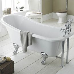 Fairford Portchester 1700mm Freestanding Baths - Various Feet Options
