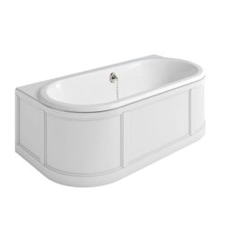 Burlington London Back To Wall Bath in Various Finishes