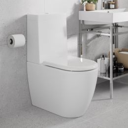 Britton Bathrooms Milan Close-coupled WC including seat