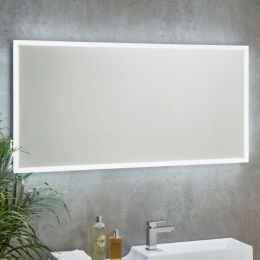 Fairford Mosca Led Mirror With Demister Pad And Shaver Socket