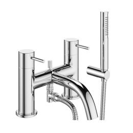 Crosswater MPRO Chrome Bath Shower Mixer with Kit