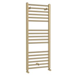 Fairford Brushed Brass 1200 x 500mm Towel Rail