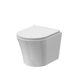 Fairford Sierra Wall Hung Toilet with Soft Close Seat