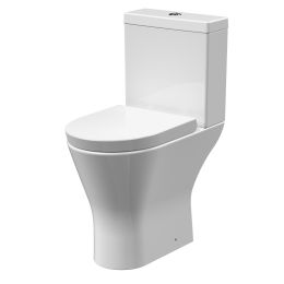 Fairford Sierra Comfort Height Close Coupled Toilet with Soft Close Seat