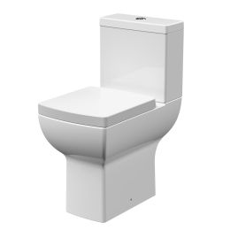 Fairford Cressi Comfort Height Close Coupled Toilet with Soft Close Seat