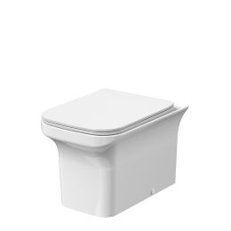 Fairford Grove Lip Back To Wall Toilet with Soft Close Seat