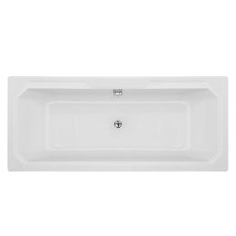 Fairford Cariss 1800 x 800mm Double Ended Traditional Straight Bath