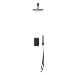 Fairford Element 7 Concealed Shower Kit with Overhead, Handset and Bracket