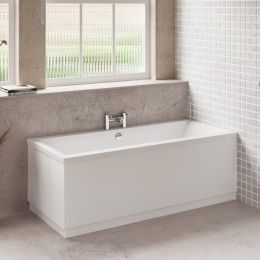 Fairford Onero Double Ended Straight Bath, 0TH