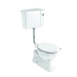 Burlington S Trap Low Level Toilet with 520mm Cistern
