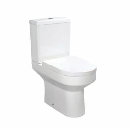 Fairford Relay Comfort Height Close Coupled Toilet with Soft Close Seat
