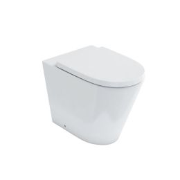Britton Bathrooms Sphere Back To Wall Toilet with Soft Close Seat