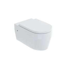 Britton Bathrooms Stadium Wall Hung Toilet including seat
