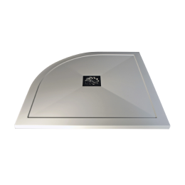 Fairford 25mm Offset Quadrant Slim Shower Tray, Center Waste-1200mm x 800mm-Right Handed