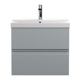 Fairford Finesse 600mm Satin Grey Wall Hung Vanity Unit