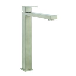 Crosswater Verge Stainless Steel High Rise Basin Mixer