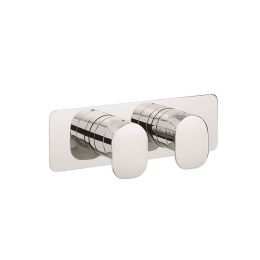 Crosswater ZERO 2 - 2 Outlet 2 Handle Concealed Thermostatic Shower Landscape